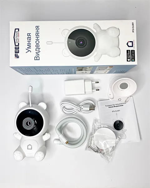 Умная видеоняня iFEEL Baby IFS-CL001 с ночником и датчиком температуры 5