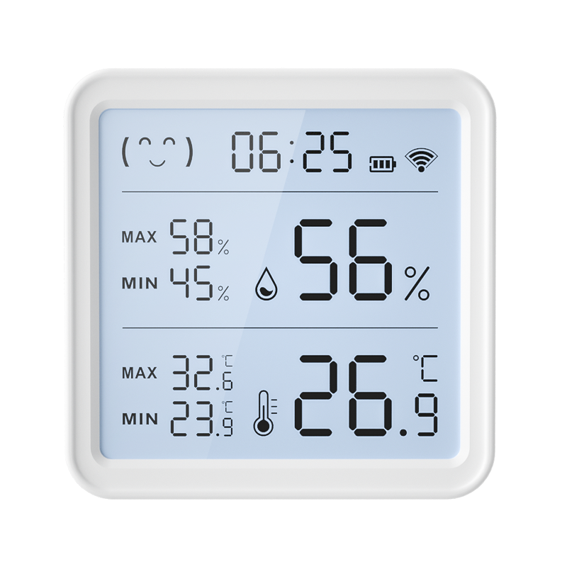 Датчик температуры и влажности iFEEL Comby Pro IFS-STD003 с часами 5